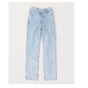 Abercrombie & Fitch 90s Ultra High Rise Straight Jeans